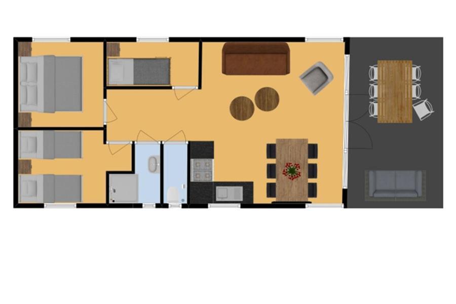 Rcn Vakantiepark De Potten Offingawier Chambre photo